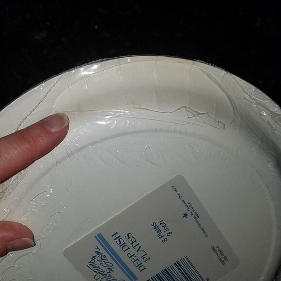 VTG Mickey Mouse Happy Birthday Paper Plates Party Supplies 9" Deep Dish Disney - Picture 4 of 4